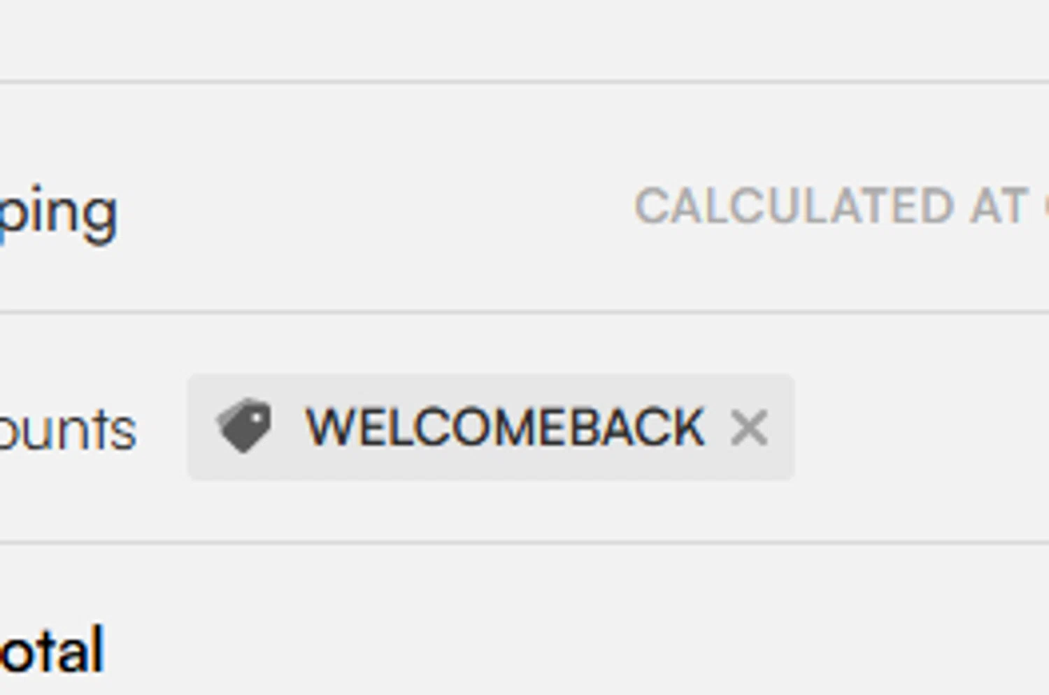 My Pebby Forevee promo code screenshot showing code WELCOMEBACK applied at My Pebby Forevee checkout page. Uploaded by SimplyCodes community member FrugalVirtuoso6318 on Jul 27, 2025