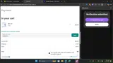 Power Peptides coupon verification screenshot