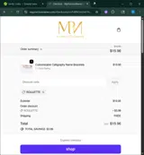 ROULETTE coupon verification screenshot