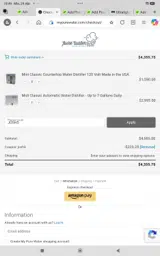 JOSH5 coupon verification screenshot
