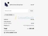 welcome80 coupon verification screenshot