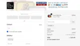 PLATE coupon verification screenshot