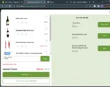 MYSA Natural Wine coupon verification screenshot