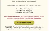 MYSA Natural Wine coupon verification screenshot