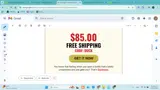MYSA Natural Wine coupon verification screenshot