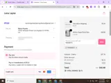 PARKER10 coupon verification screenshot