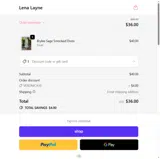 VERONICA10 coupon verification screenshot