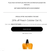 SMOOTHPOWER coupon verification screenshot