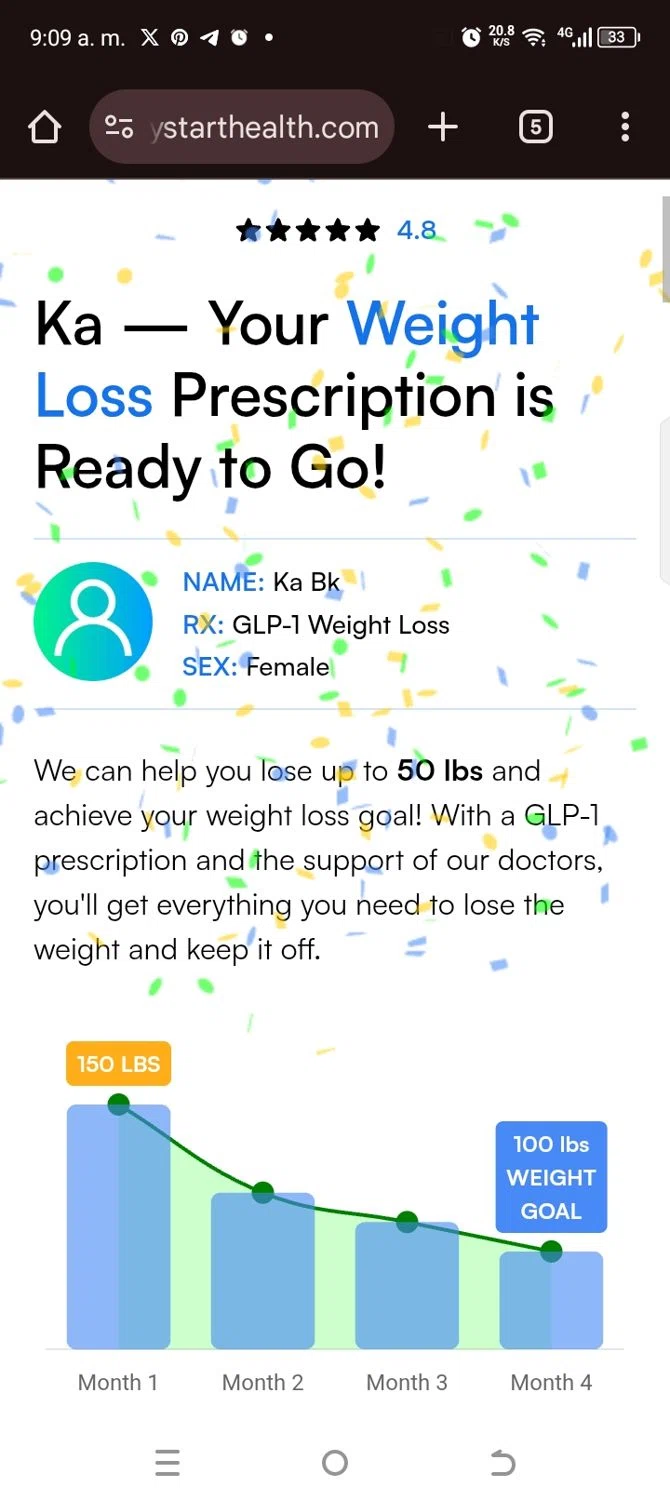 MyStart Weight Loss promo code screenshot showing code Holiday25 applied at MyStart Weight Loss checkout page. Uploaded by SimplyCodes community member kellymoreno on Dec 26, 2025