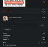 SAVE20 coupon verification screenshot
