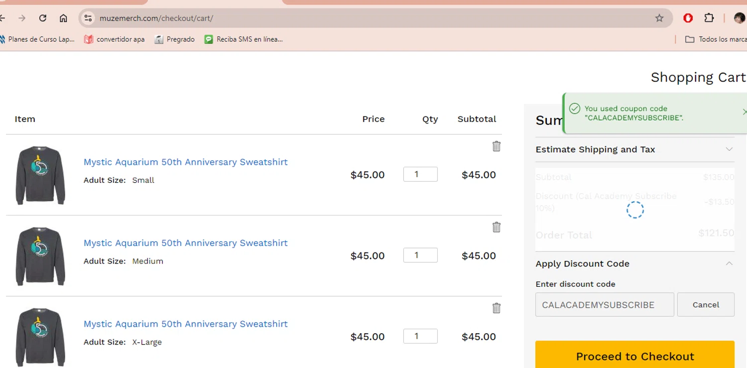 how to use Mystic Aquarium coupons