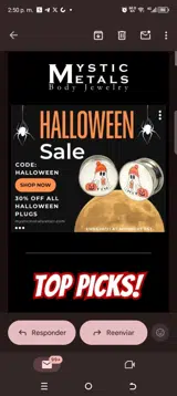 HALLOWEEN coupon verification screenshot