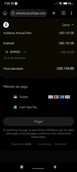 JEHN20 coupon verification screenshot