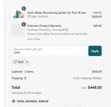 DAD coupon verification screenshot