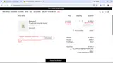 Mytheresa coupon verification screenshot