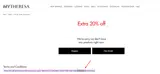 MYEXTRA1o coupon verification screenshot