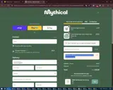 Mythical Store coupon verification screenshot