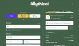 Mythical Store coupon verification screenshot