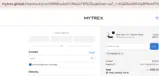 MYTREX USA coupon verification screenshot