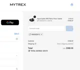 MYTREX USA coupon verification screenshot