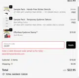25OFF coupon verification screenshot