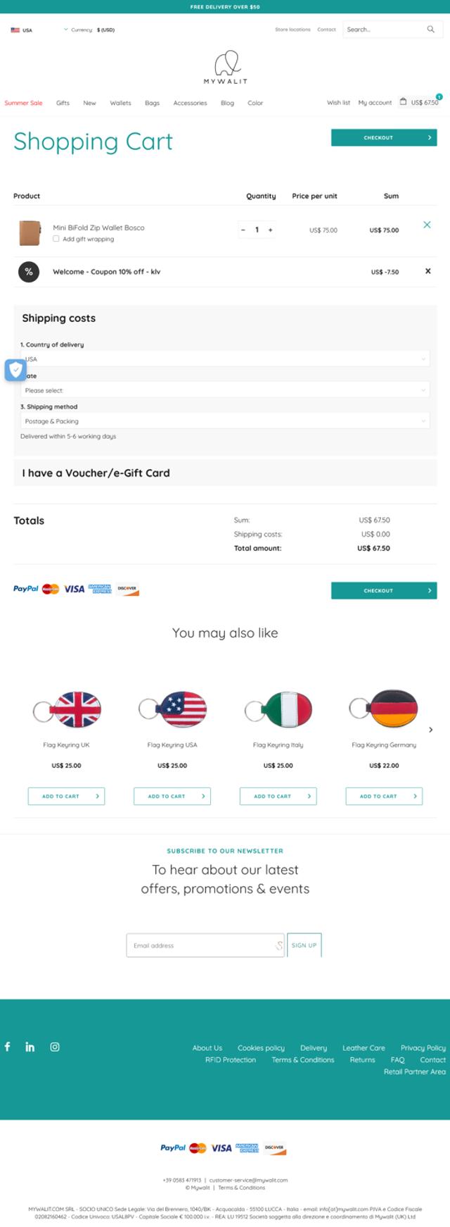 MyWalit checkout page showing MyWalit promo code box | Screenshot taken by SimplyCodes community member on Jul 18, 2025