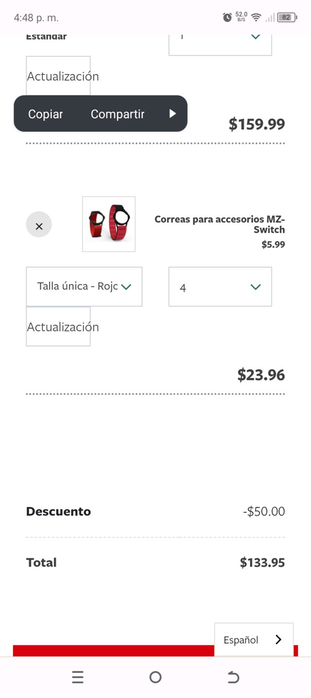 Myzone checkout page showing Myzone discount code box | Screenshot taken by SimplyCodes community member on May 6, 2025