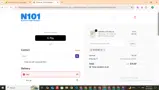 N101 coupon verification screenshot