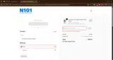 N101 coupon verification screenshot