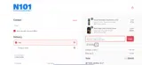 N101 coupon verification screenshot