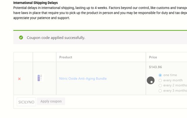 N1o1 checkout page showing N1o1 coupon code box | Screenshot taken by SimplyCodes community member on Aug 25, 2025