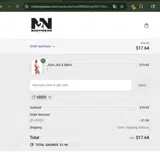ADRE5 coupon verification screenshot