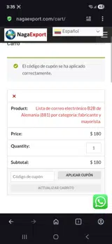 SAVE15 coupon verification screenshot