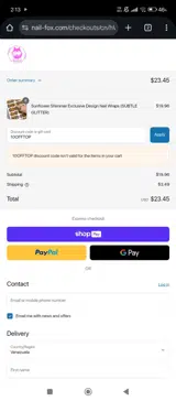 10OFFTOP coupon verification screenshot