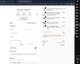 Naked Armor coupon verification screenshot