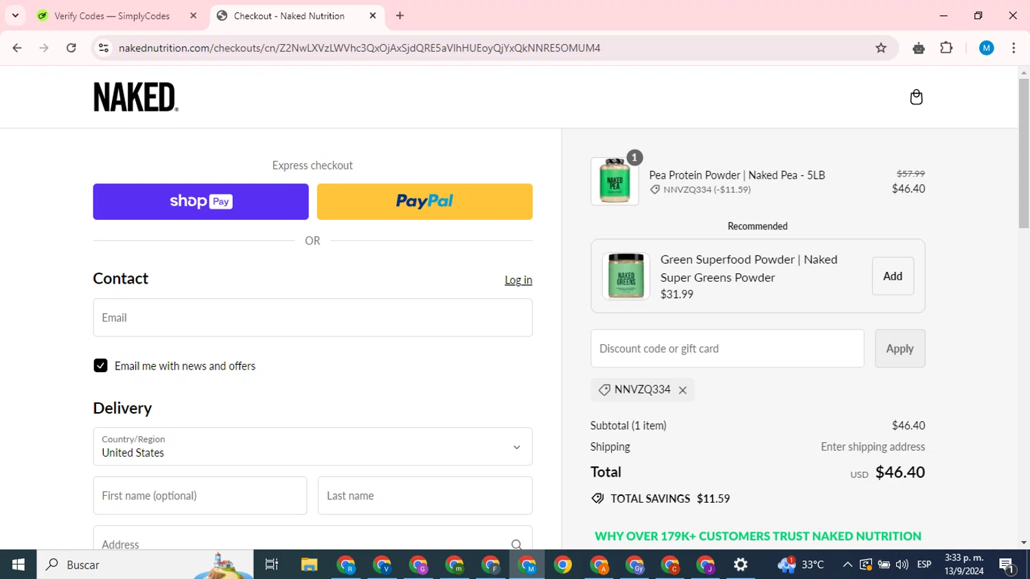 Naked Nutrition Discount Codes - 20% Off September 2024