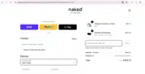 Naked Sports Innovations coupon verification screenshot