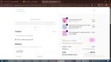 WELCOME10 coupon verification screenshot