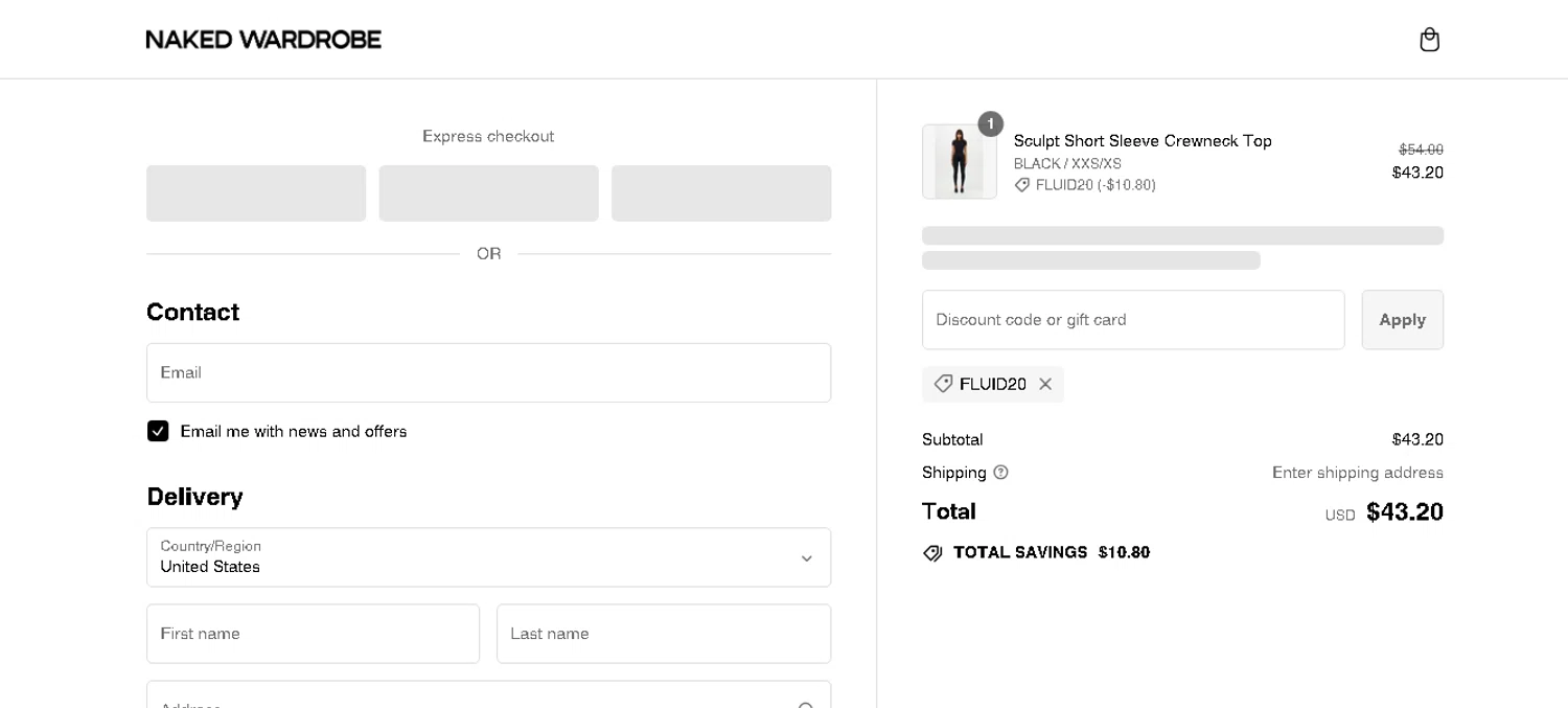 Naked Wardrobe Promo Codes – 40% Off July 2024