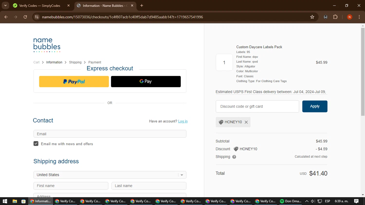 Name Bubbles Coupons 20 Off September 2024