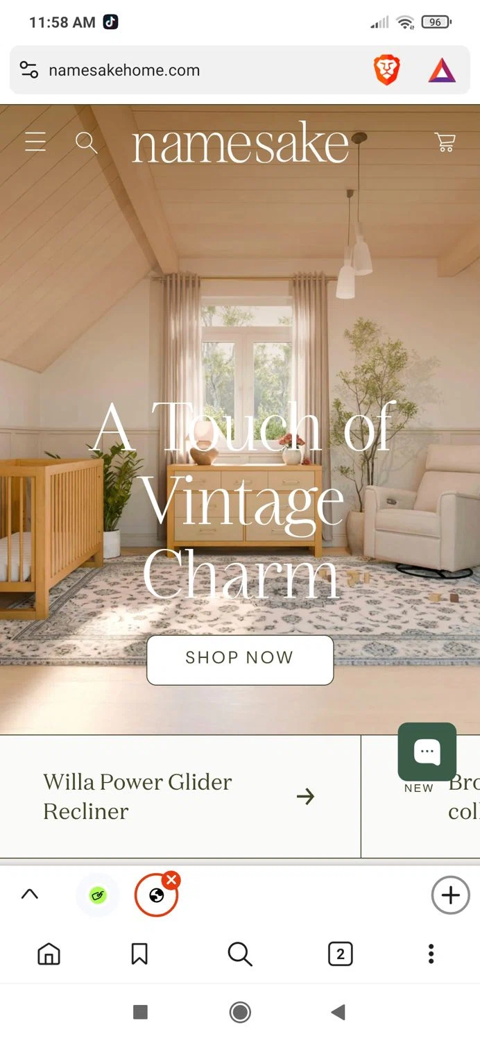 Namesake discount code screenshot showing code nsc87FK834B applied at Namesake checkout page. Uploaded by SimplyCodes community member ibelongtojesus on Mar 8, 2025