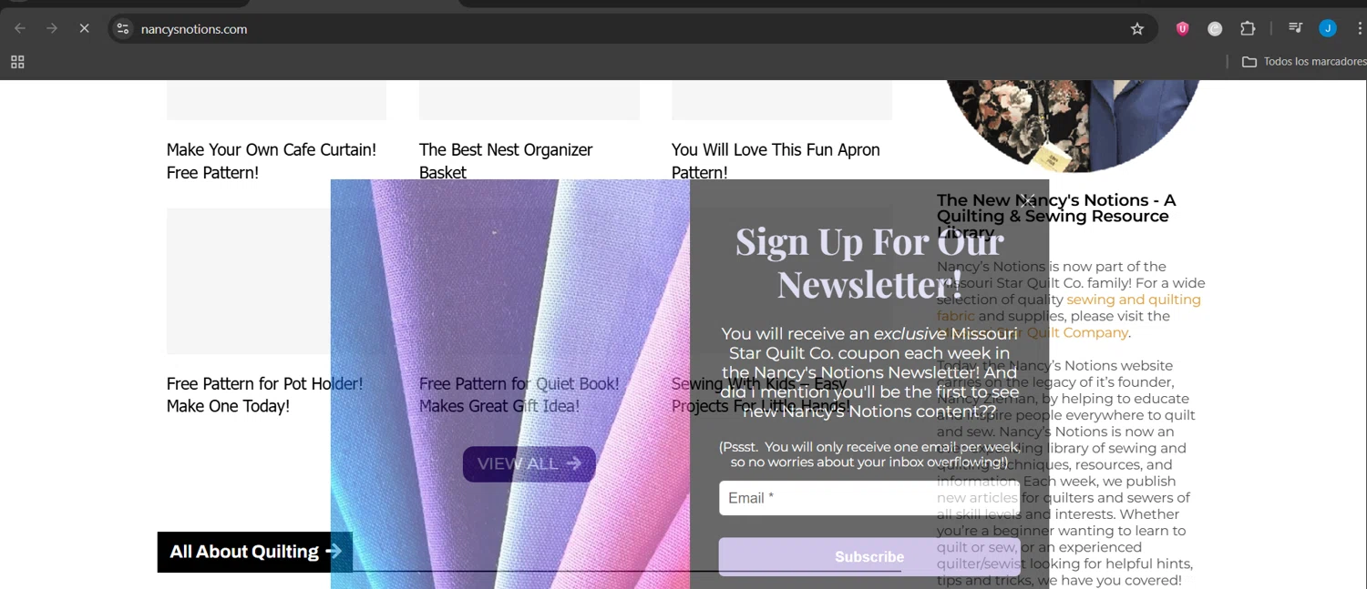 Nancy's Notions promo code screenshot showing code Nnjul17 applied at Nancy's Notions checkout page. Uploaded by SimplyCodes community member Jeanjc on Jul 17, 2025
