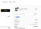 Julia20 coupon verification screenshot