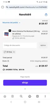 try30 coupon verification screenshot