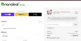 Nanoleaf coupon verification screenshot
