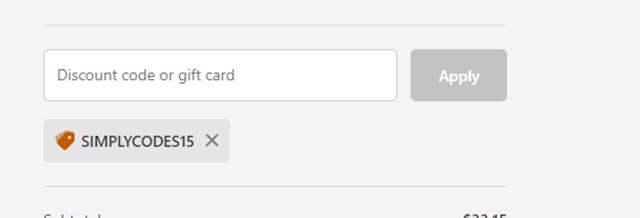 Naomi Whittel checkout page showing Naomi Whittel discount code box | Screenshot taken by SimplyCodes community member on Jun 8, 2024