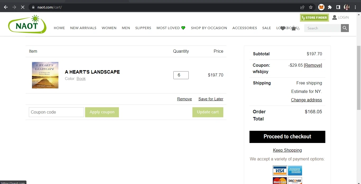 how to use Naot Footwear coupons