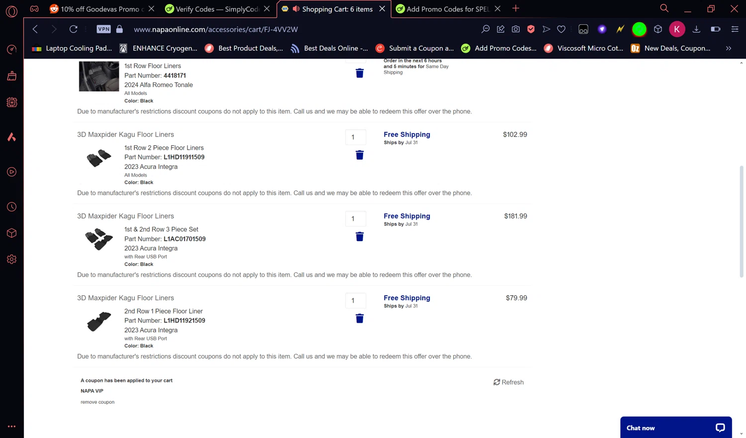 NAPA Auto Parts Promo Codes 20 Off Coupons in August 2024 SimplyCodes