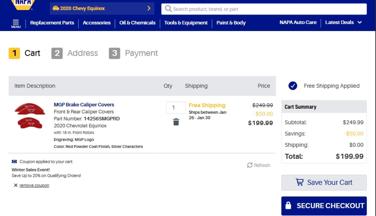 NAPA Auto Parts Promo Code - 25% Off (Verified) Feb 2026