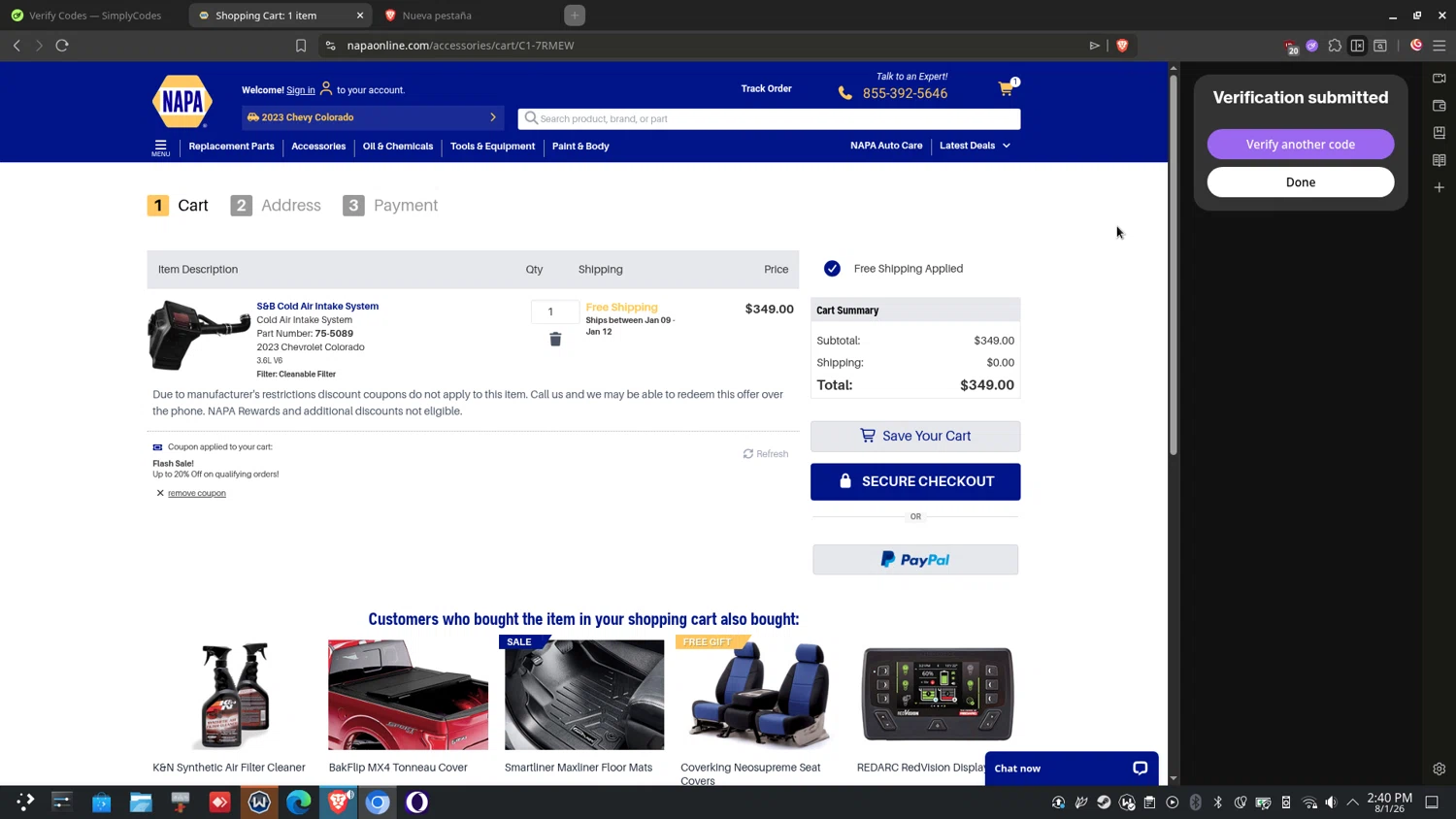 NAPA Auto Parts Promo Code - 25% Off (Verified) Feb 2026